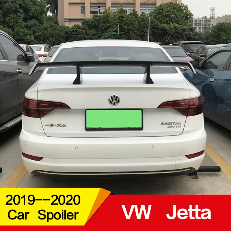 Использовать для Volkswagen спойлер Jetta vw mk7 года ABS пластик Материал заднее крыло EX стиль спортивные аксессуары