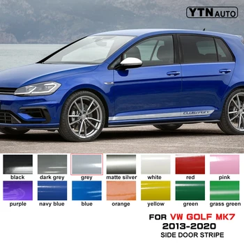 

Car Stickers Fit For VW GOLF MK7 2013-2020 Car Accessories Side Door Stripe Graphic Vinyl Cool Car Decals Custom
