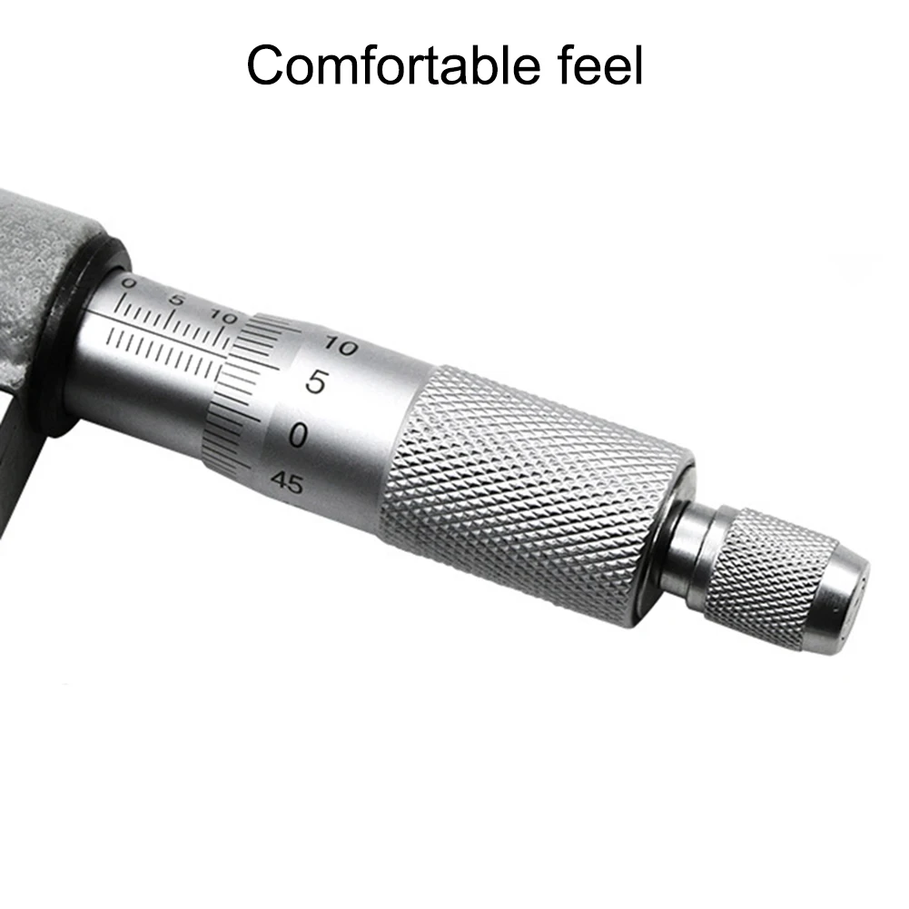 Large Screen External Diameter Micrometer 0-25mm Spiral Micrometer Measurement Tool