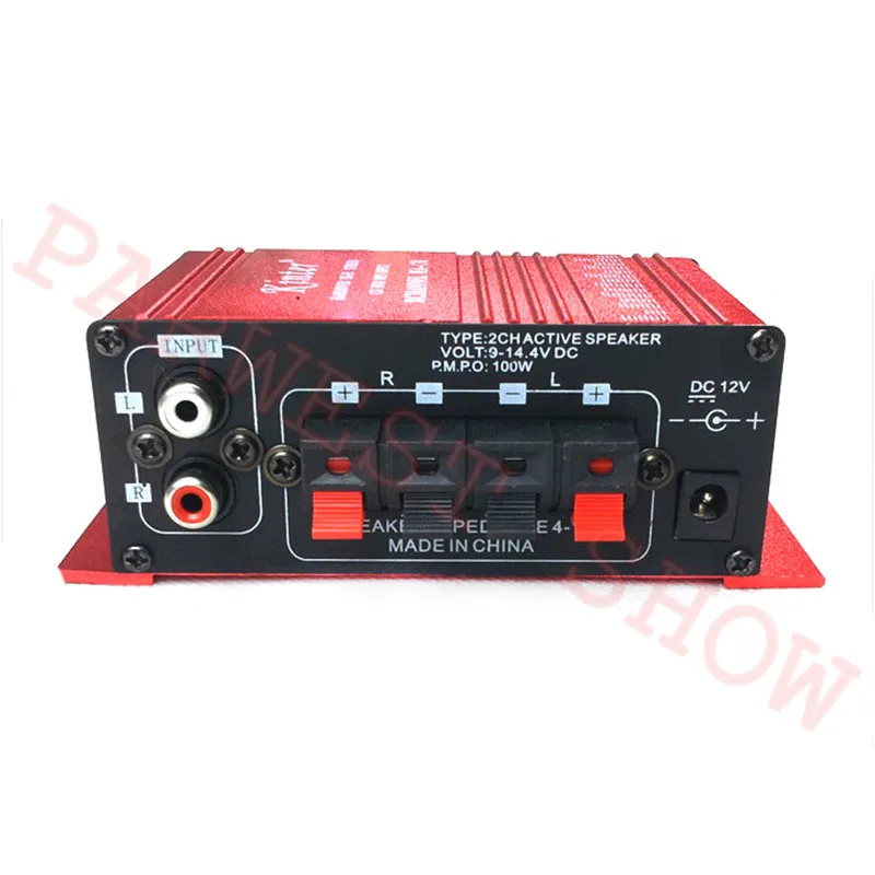 1 шт./лот MA-170 2 канала 12 в Hi-Fi стерео усилитель для mp3 iPod автомобиля Лодка аркадный шкаф усилитель мощности