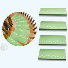 Ночная светящаяся лестничная лестница, самоклеющиеся Нескользящие коврики, защитная накладка для ковра, украшение для дома 70*22*4,5 см