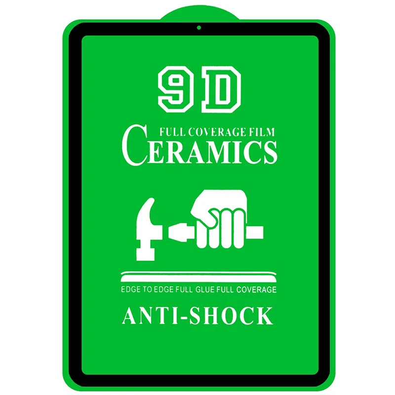3-Pack 9D Matte Ceramics Screen Protector – HD Anti-Shock Full Coverage