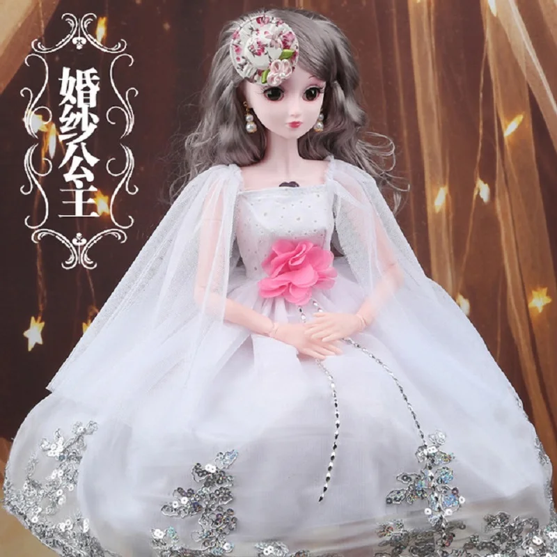 1/3 BJD куклы SD куклы 23 дюйма 20 шариков подвижные шарнирные куклы с одеждой(+ 2 больше одежды) Подарочная игрушка для девочек AT40