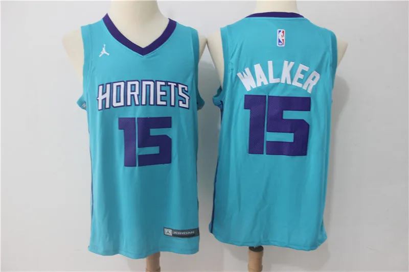 for men A+++ Качественная мужская футболка для взрослых#15 Kemba Walker - Цвет: for men