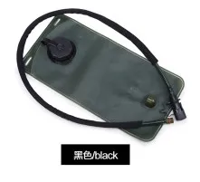 Black 2.5L EVA маленький рот питьевой воды бак Открытый Дорожная сумка nvironmental нетоксичный без запаха может быть оснащен давлением посылка - Цвет: Black 2.5L