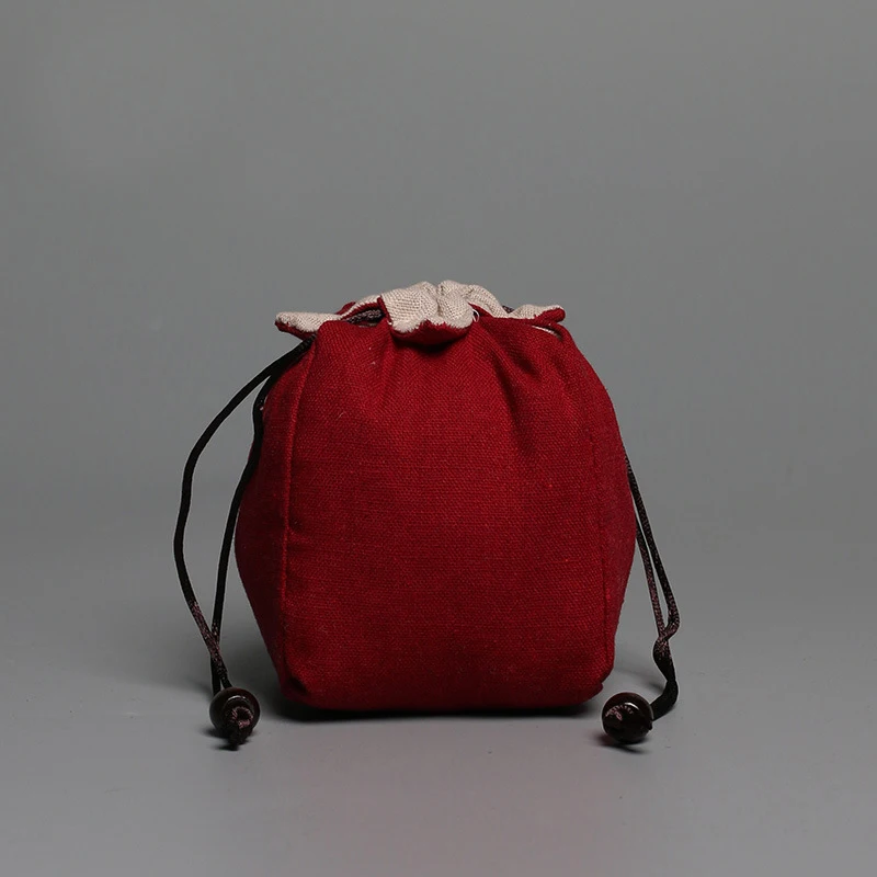 Portable Travel Transporting Teapot Teacup Storage Bag Outdoor Travel Tea Cup Pouch Teaware Bag Water Cup Holder tea storage bags