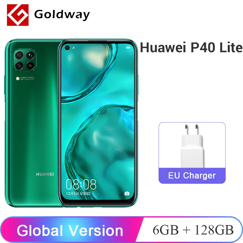 Предварительная продажа глобальная версия Huawei P40 lite мобильный телефон 6 ГБ 128 48 МП