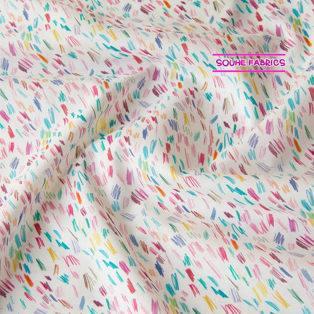 Полметра Liberty ткани Tana газон хлопчатобумажная ткань для одежды