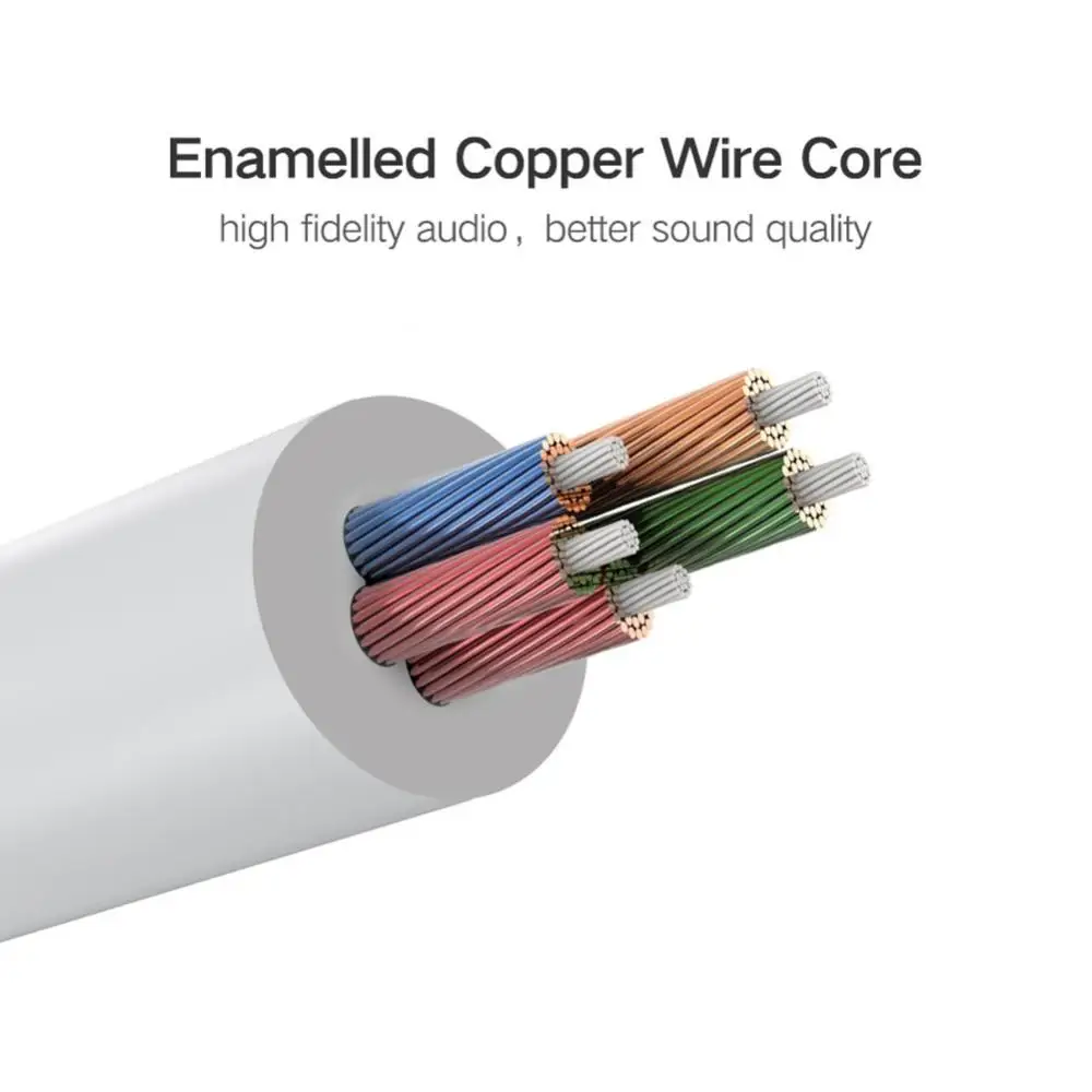 3.5mm audio cable Phone headset computer headset microphone combo conversion head adapter splitter