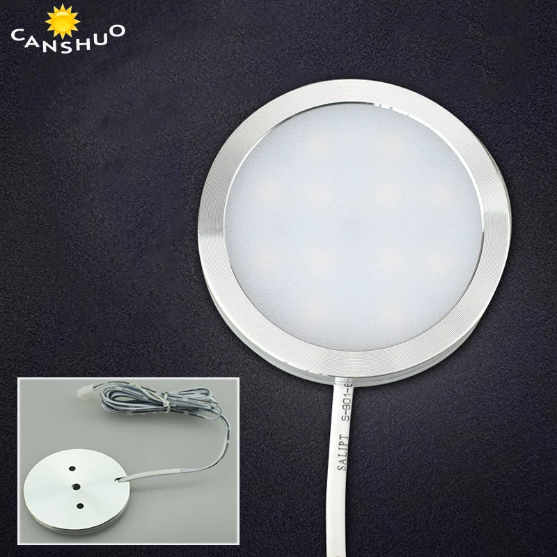 

Dimmable LED Under Cabinet Light 12 LED 12V/DC Aluminum for Kitchen Wardrobe Closet Bedroom Bar Night Lamps Home Decoration