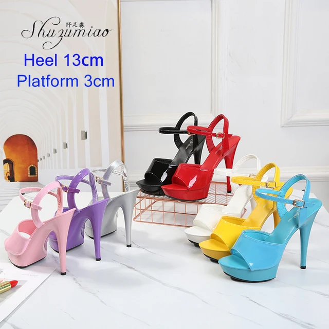 Pole Dance Shoes Stripper High Heels Women Sexy Show Shoes Sandals Party Club 13 15 17 CM Platform High-heeled Shoes Wedding New 2