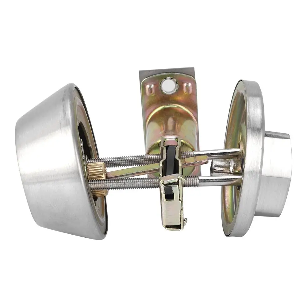 Stainless Steel Door Single Cylinder Deadbolt Lock Electroplated Surface for Solid Wood Door Tool