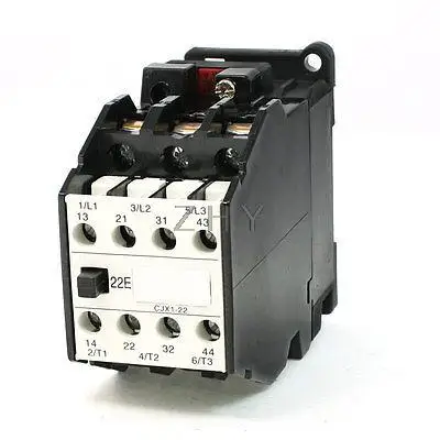 

380V Coil Motor Controler AC Contactor 3 Pole 2NO+2NC 660V 31.5A CJX22/22