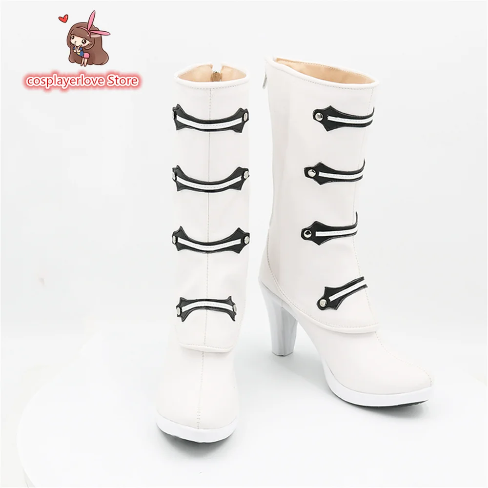 

Promise of Wizard Snow Cosplay Shoes Boots Custom Made For You
