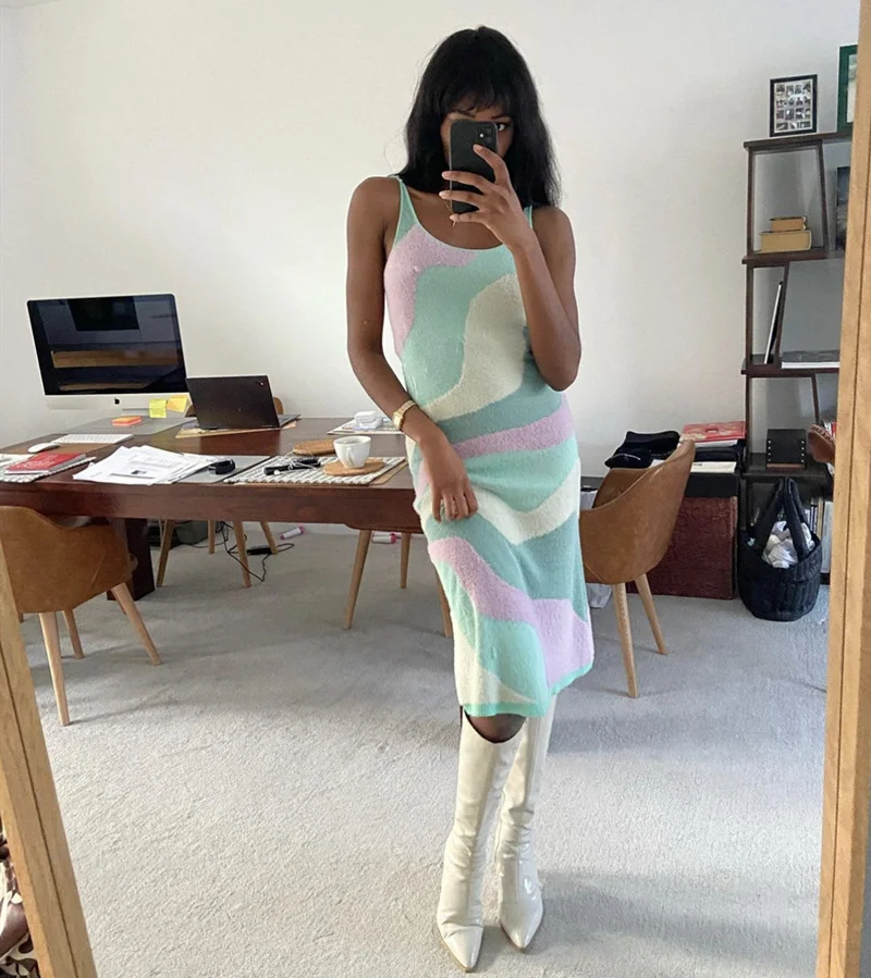 Sexy Spaghetti Strap House Dresses 