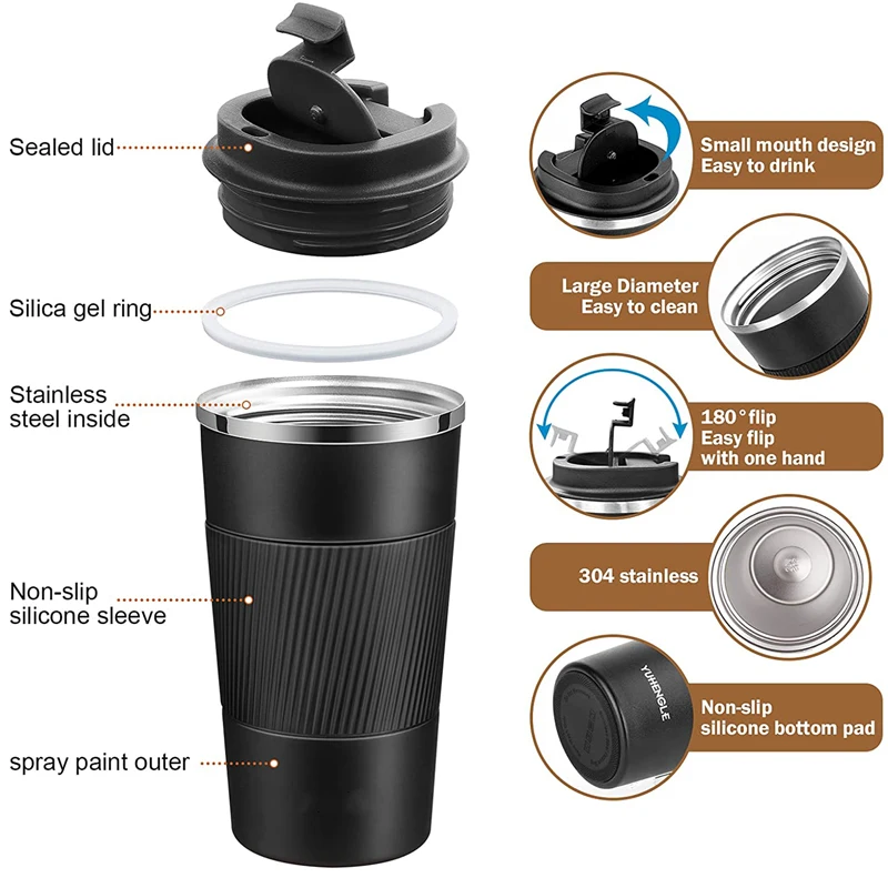 Generic Hot Thermos Water Bottle Tumblers Cup Thermal Cups For cup