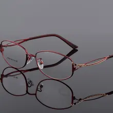 HOTOCHKI, женские винтажные оптические очки, простая оправа для глаз, оправа для очков при близорукости, очки из сплава, элегантные женские очки, оправа