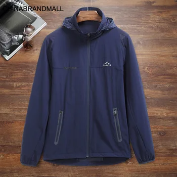 

Summer Thin Section Men Plus Fat Plus Size Outdoor Leisure With Thin Cap Coat Male Fat Man Loose Breathable Sun Protection