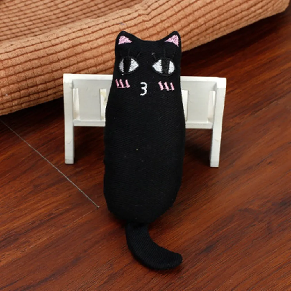 Новая кошачья мята, забавная игрушка, игрушка для питомцев, кошачий хвост, 1 шт., когти, подушка, зубы, шлифовка, Мягкая интерактивная, необычная игрушка для кошек, шлифовальная кошачья мята