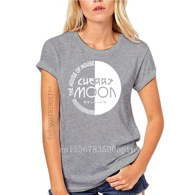New 2021 Cherry Moon Belgian House Techno Music club-life T-SHIRT Unisex S - XXL gray