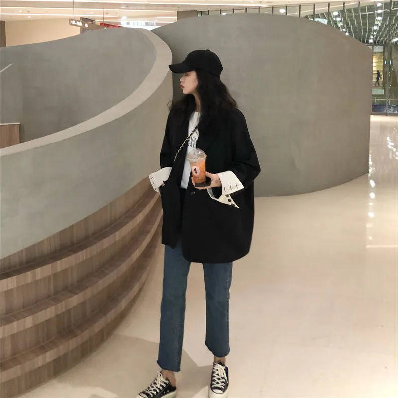 Винтажные женские блейзеры больших размеров, белый блейзер, Femme Chic Chaqueta Mujer Bleiser Feminino