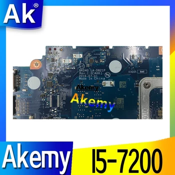 

Akemy for Dell Inspiron 7460 7560 Laptop Motherboard i5-7200U CPU BKD40 LA-D821P 100% Tested Mianboard