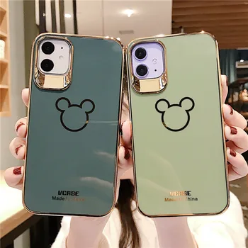 

Luxury Electroplate Phone Case for iPhone 11 Pro Max XR Xs Max X 7 8 Plus protection cases For iPhone X XS 11 Pro Cartoon Cover
