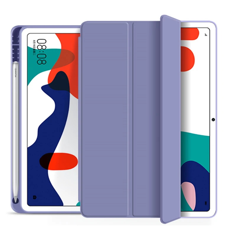 

Lightweight Case for Huawei MatePad 10.4 2020 Auto Sleep/Wake with Pencil Holder Case for MatePad 10.4 BAH3-W09 Shell Cover Capa