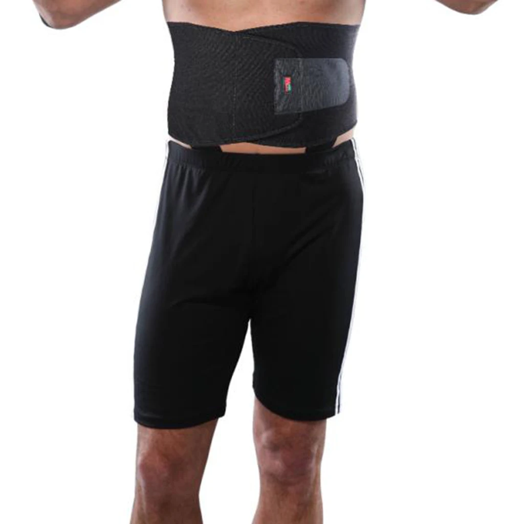 Adjustable Strap Workout Sports Exercise Under Clothes Lumbar Lower Back Waist Support Brace Compression Belt Pain Sore Relief