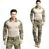 Military Uniform Multicam Army Combat Shirt Uniform Tactical Pants with Knee Pads Camouflage Suit Hunting Clothes ► Photo 3/6