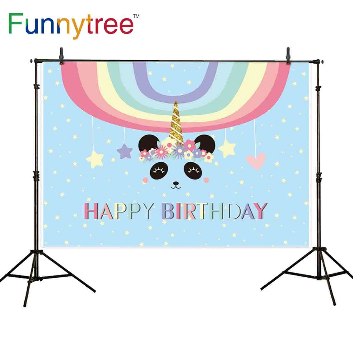 Funnytree Zone Photo Joyeux Anniversaire En Vinyle Arc En Ciel Panda Nuage Fleur Etoile Photographie Studio Photo Arriere Plan Decoration De Fete Aliexpress Funnytree Zone Photo Joyeux Anniversaire En Vinyle Arc En Ciel Panda Nuage Fleur Etoile Photographie Studio Photo Arriere Plan Decoration De Fete Aliexpress