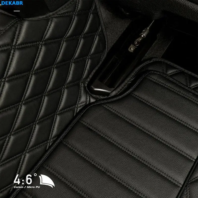 High-quality Genuine Leather car floor mat For Chrysler 300c accessories waterproof carpet rugs