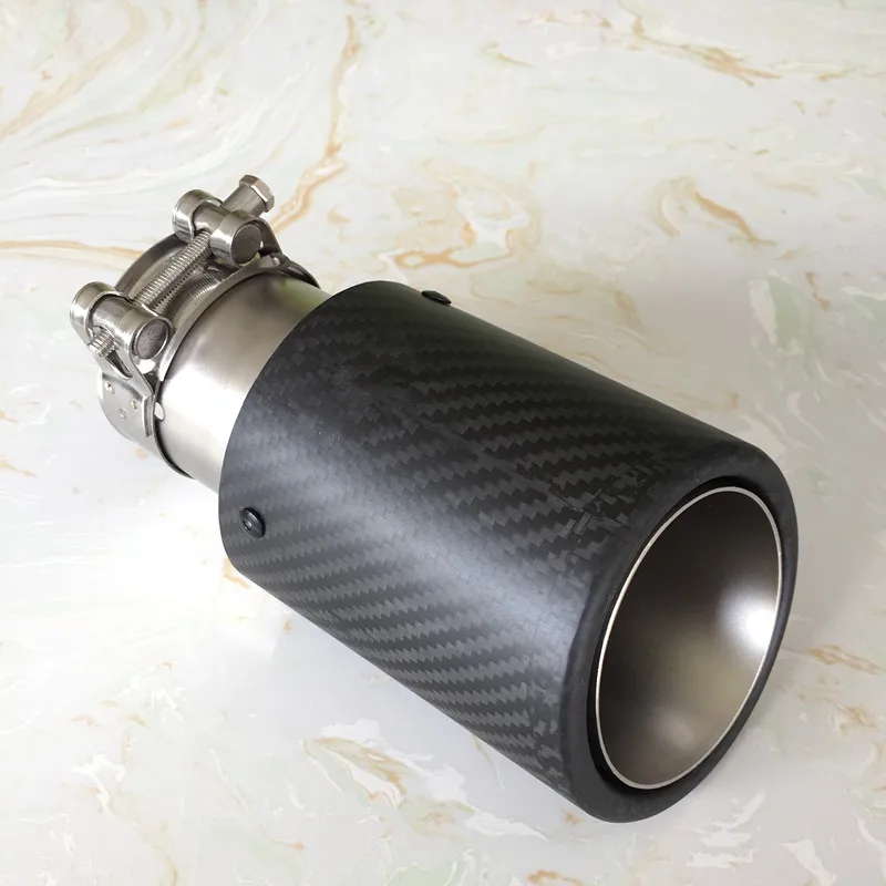 Пескоструйный Akrapovic выхлоп автомобиля из углеродного волокна выхлоп автомобиля-Стайлинг выхлопной трубы Akrapovic глушитель наконечник матовый
