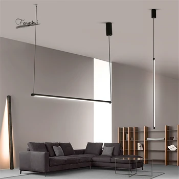 

Modern LED Pendant Lights Lighting Suspended Nordic Loft Dimming Simple Pendant Lamp Living Room Bedroom Hanglamp Kitchen Lustre