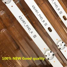 6 шт. комплект светодиодный подсветка полосы для LG 43LH5700 43LH51_FHD_A 43LH51_FHD_B SSC_43inch_FHD_A_REV02_150925 SSC_43inch_FHD_B