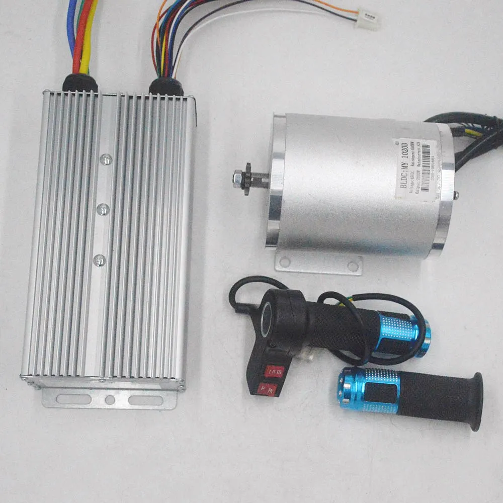 72V 3000W Электрический мотор BLDC контроллер 3-Скорость дроссельной заслонки для электрического скутера, фара для электровелосипеда в E-двигатель автомобиля часть мотоцикла