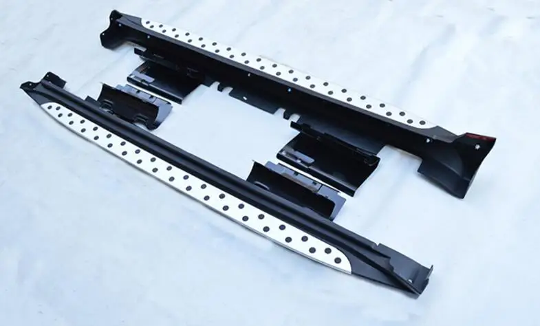 High quality Car Aluminum alloy Running Boards Side Step Bar Pedals Fits For Ssangyong Korando