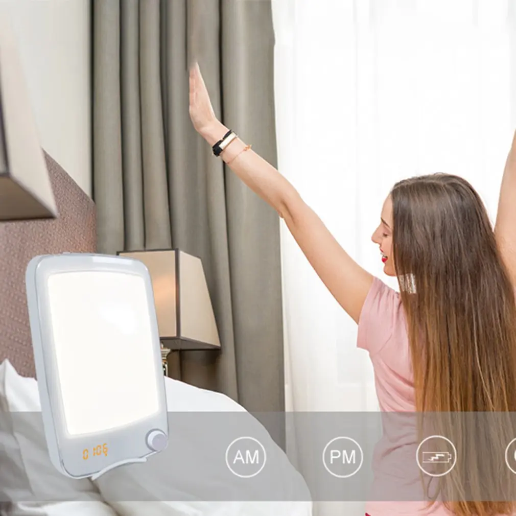 Лампа для фототерапии грустной 10 Вт комфортное освещение лампа 4500-5000K