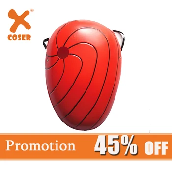 

X-COSTUME Tobi Mask Naruto Obito Japanese Anime Mask Cosplay Costume Accessories Halloween High Quality