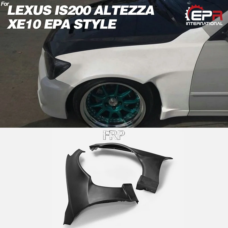FRP переднее крыло для Lexus IS200 alteza XE10 1998-2005 EPA стиль углеродное/Стекловолокно + 35 мм