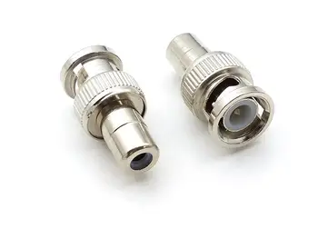 

5PCS BNC Male to RCA Female ADAPTER Connector CCTV CABLE