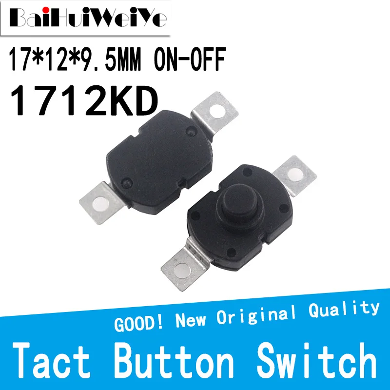 Amazon.co.jp: マイクロスイッチ 100PCS プッシュボタンスイッチ 1712KD 30V 1A 懐中電灯スイッチロック 17 * 12  * 9.5mm テーブルランプスイッチ 懐中電灯ボタンスイッチ ON-OFF コントロールスイッチ : 産業・研究開発用品 100個 プッシュボタンスイッチ 1712KD 30V 1A 懐中電灯スイッチロック 17X12X9.5MM デスクランプスイッチ