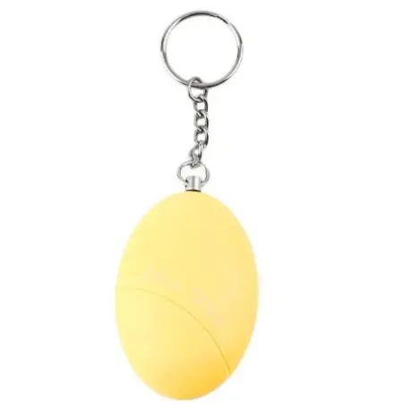 Yellow OUTAD будильник для самозащиты в форме яйца для девушек и женщин, анти-Атака, безопасность, Мини Громкая система самозащиты, система защиты дома - Цвет: Yellow
