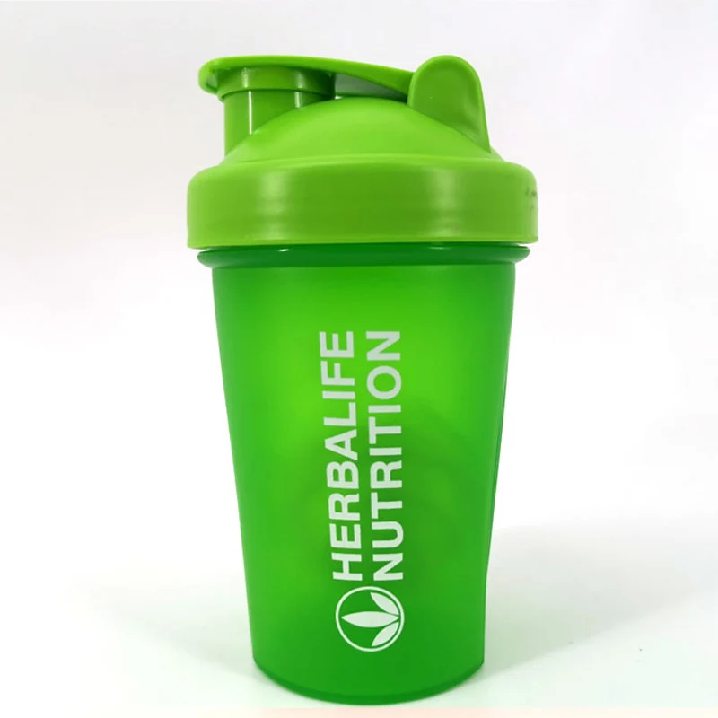 Портативный, цвета леденцов Herbalife Nutrtion прозрачный велосипед герметичный Спорт небьющиеся пластиковые бутылки для воды оптом - Цвет: 400ml 3