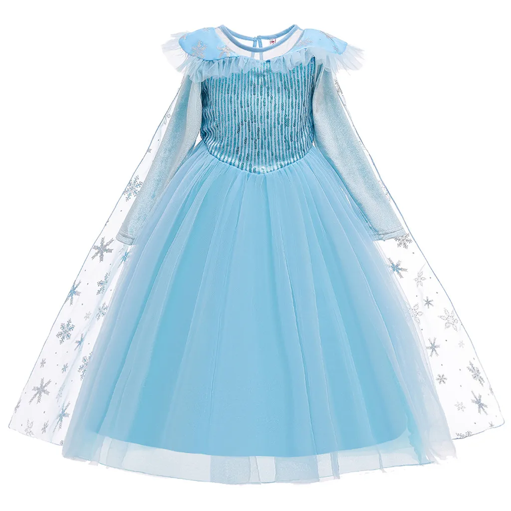 

Kids Girls Clothing Dress For Elsa Queen Elsa Dresses Elsa Elza Costumes Princess Anna Dress For Girls Party Vestidos Fantasia