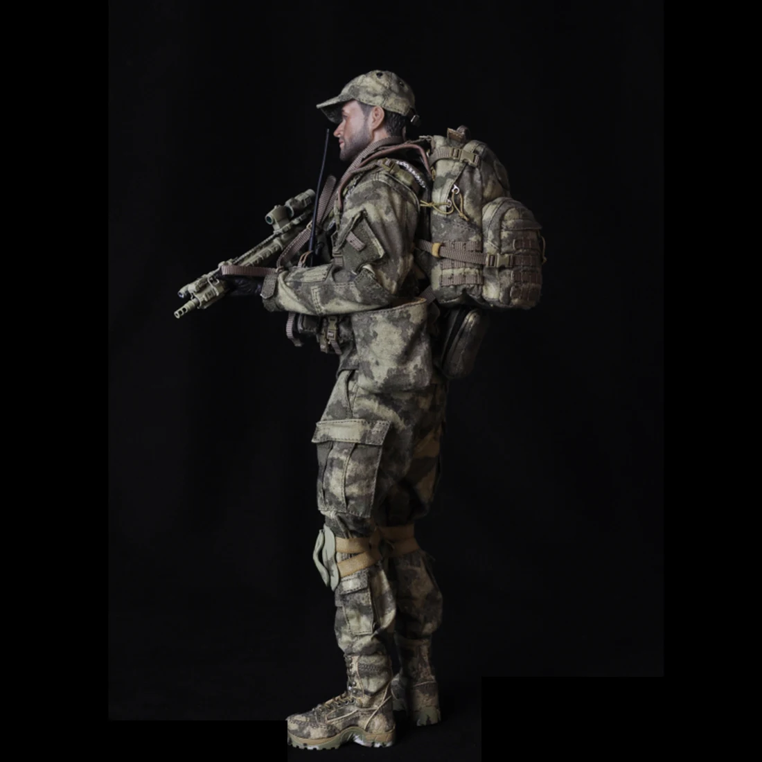 Модикер 1/6 30 см Солдат модель костюм реалистичный головной убор DIY ручной работы солдат; Армия руины камуфляжные игрушки и хобби действия