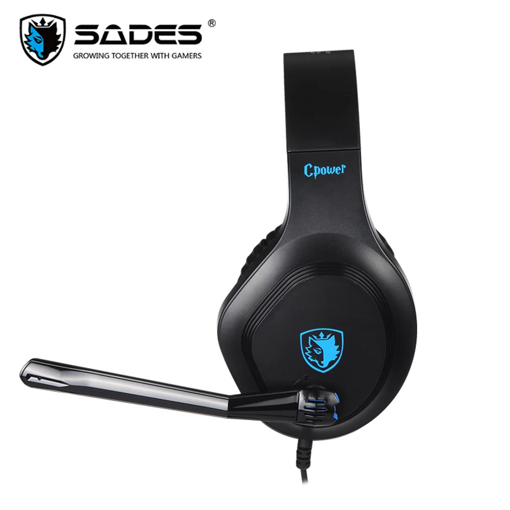 SADES Cpower игровая гарнитура 3,5 мм стерео звук наушники для PS4 Xbox One SNintendo переключатель