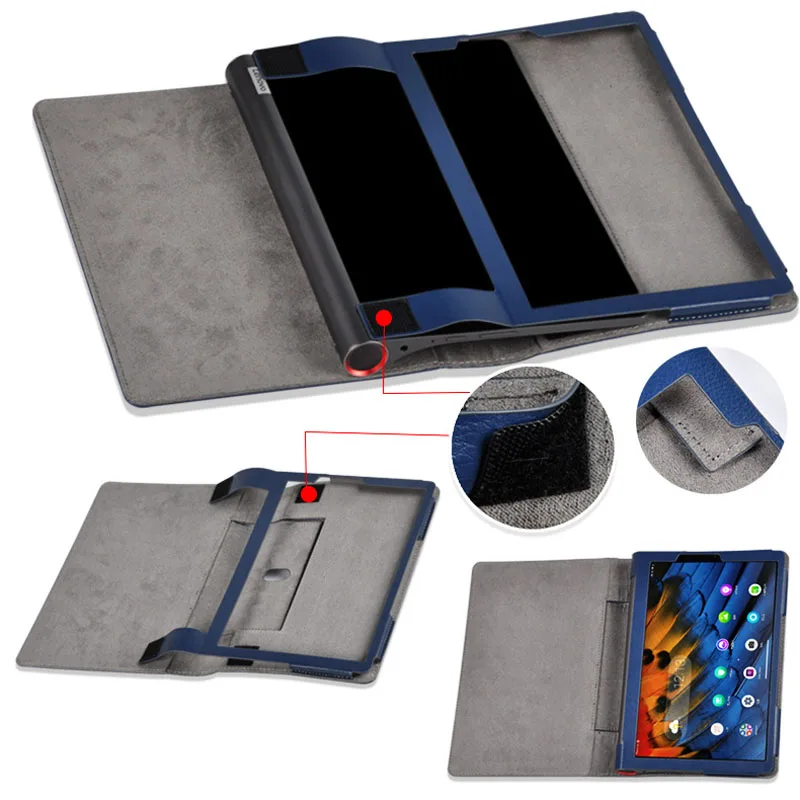 20 шт./лот 10,1 ''защитный чехол для планшета Для lenovo Yoga Tab 5 YT-X705 полный Чехол флип-чехол