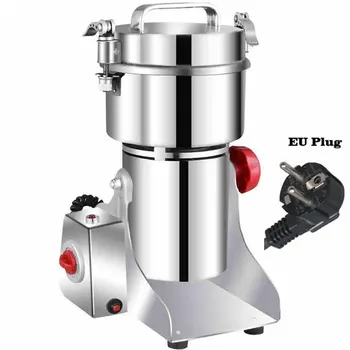 

800A Grains Spices Hebals Cereals Coffee Dry Food Grinder Mill Grinding Machine Gristmill Home Medicine Flour Powder Crusher