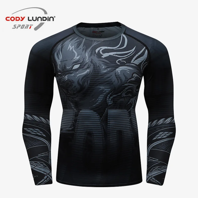 Jiu Jitsu мужские Bjj Rashguard ММА Футболки с длинным рукавом GI кикбоксинг муай тай